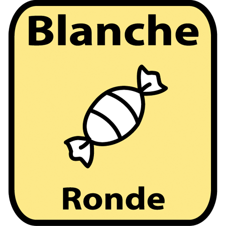 Blanche ronde