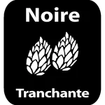 Noire tranchante