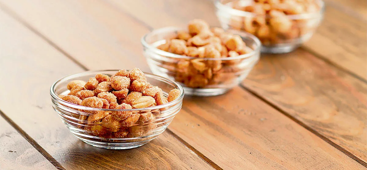 Beer nuts et un peu de bourbon