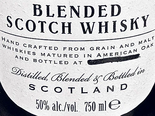 Comment déchiffrer l’étiquette de votre scotch?