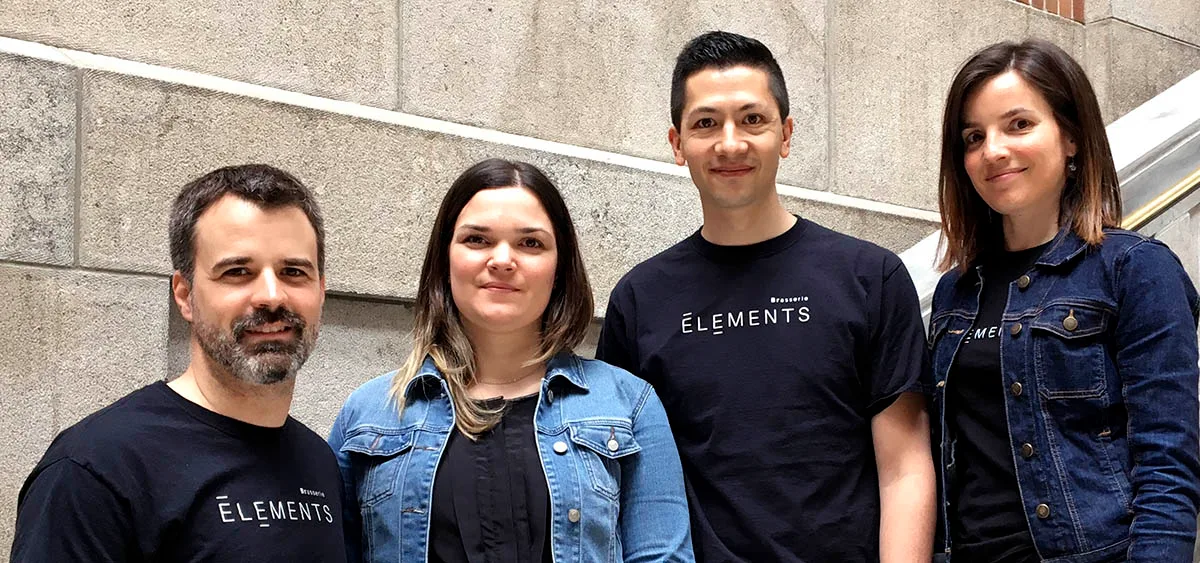 Brasserie Éléments, une passion commune qui mène loin