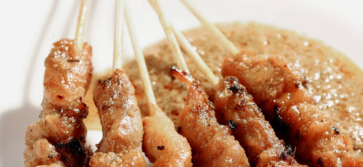 Poulet Satay, sauce arachides