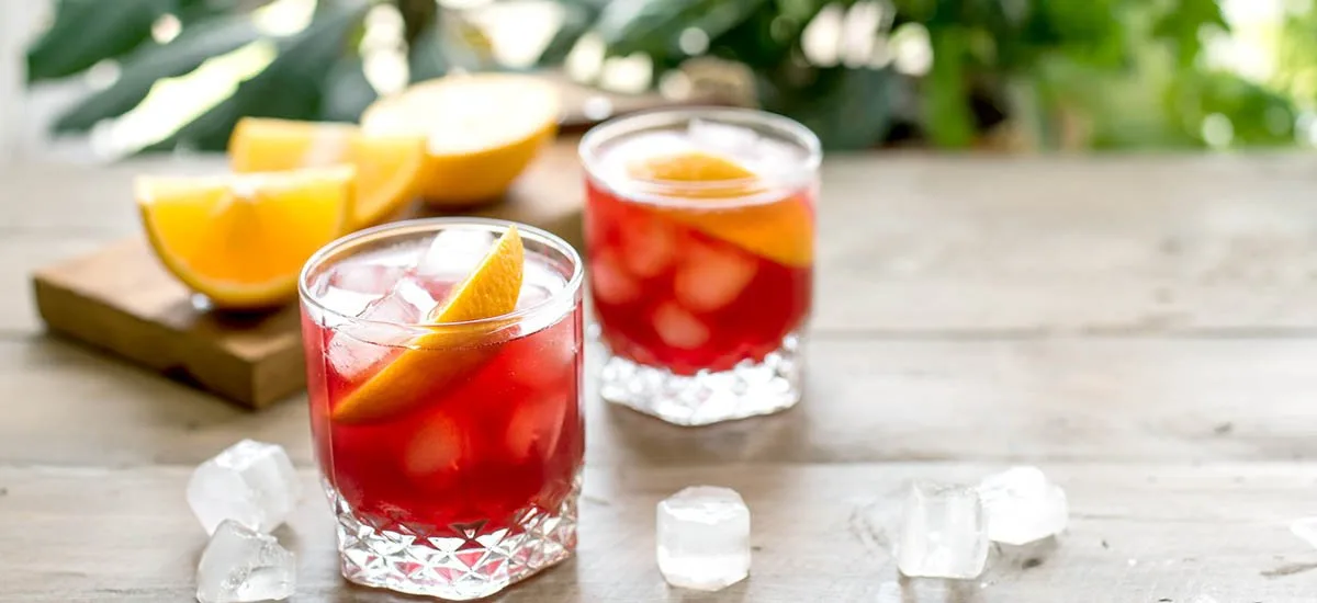 2 cocktails au gin