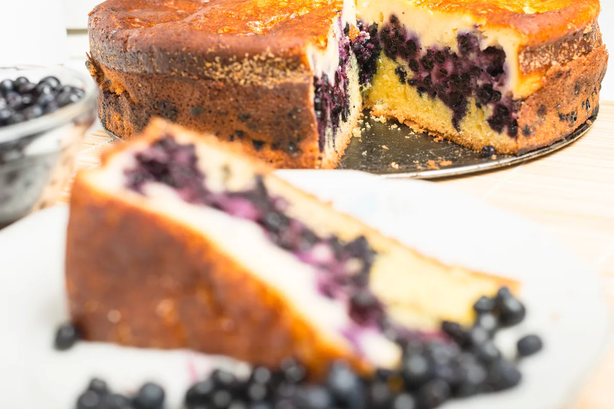 Cake Bleuets