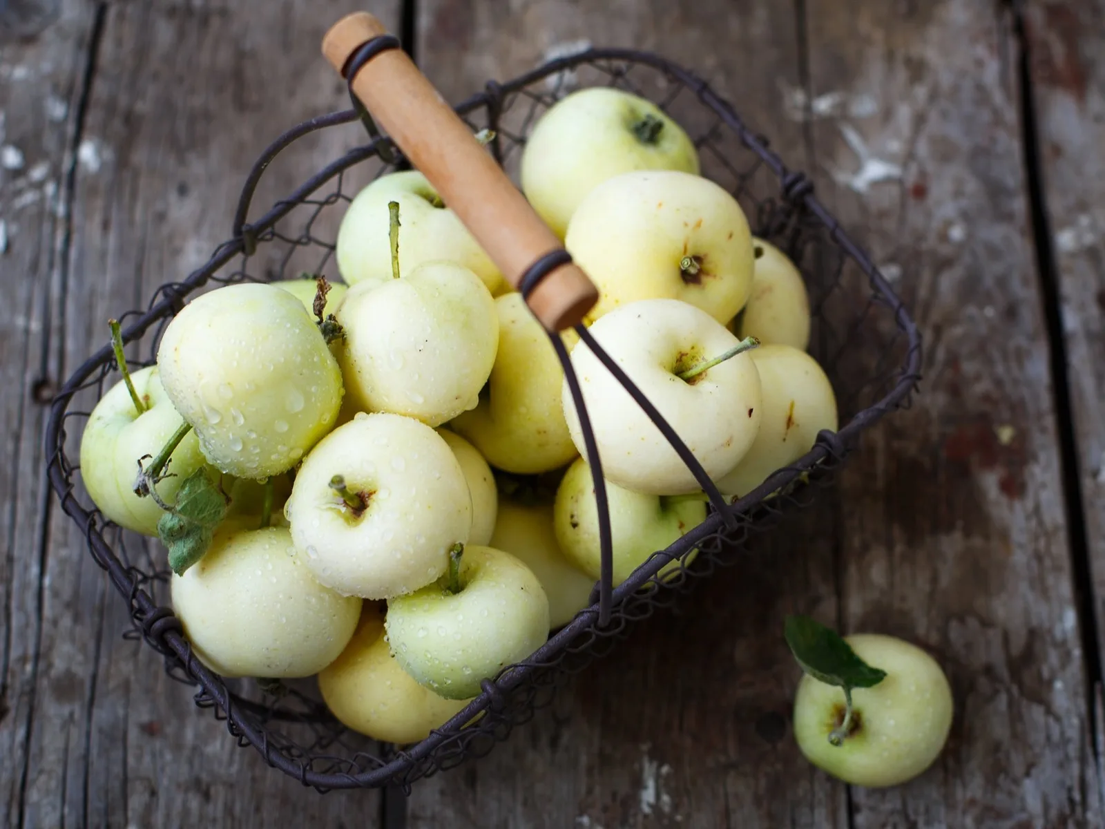 Pommes blanches d'été