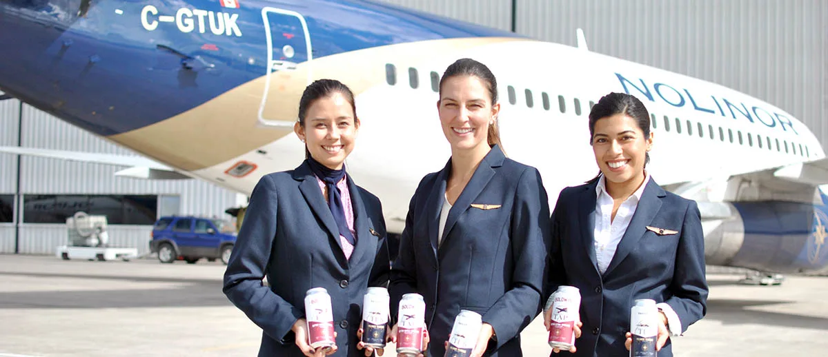 Des bières de microbrasseries dans les avions!