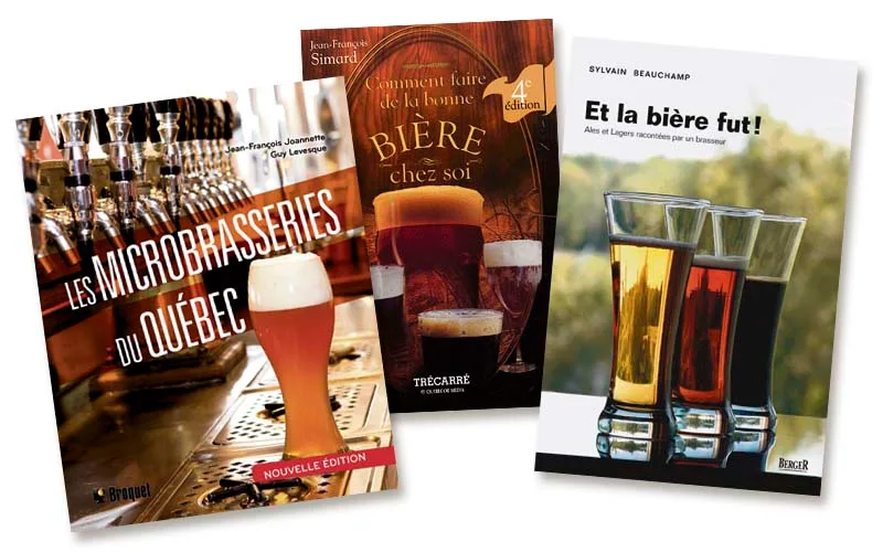 Idées-cadeaux : livres sur la bière