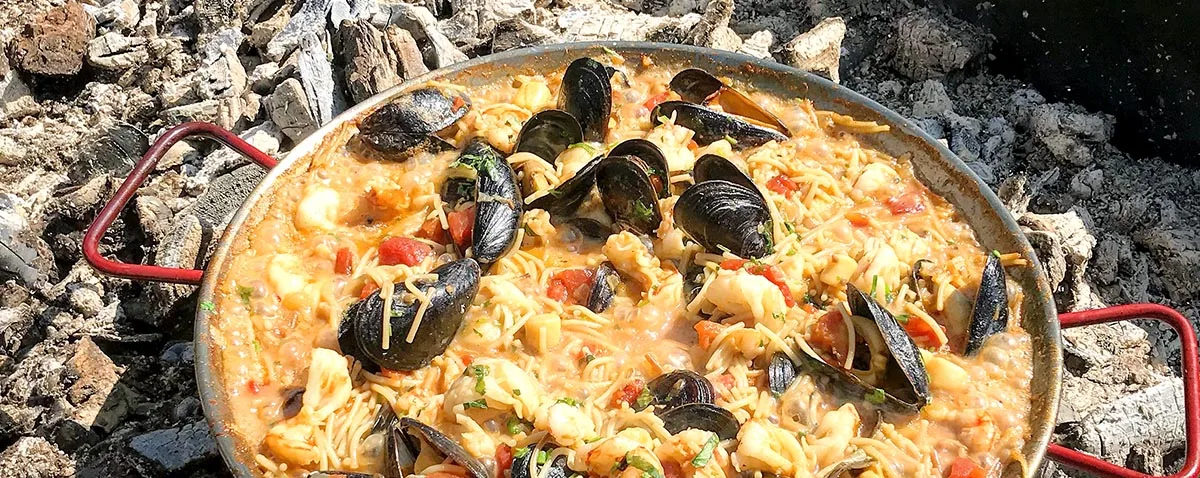 Fausse paella, ou fideuà