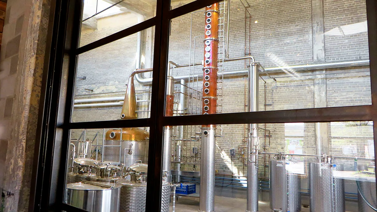 Une distillerie urbaine bien enracinée dans son milieu