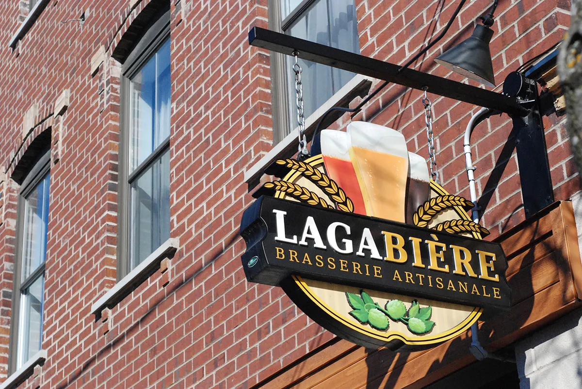 Lagabière en bouteille