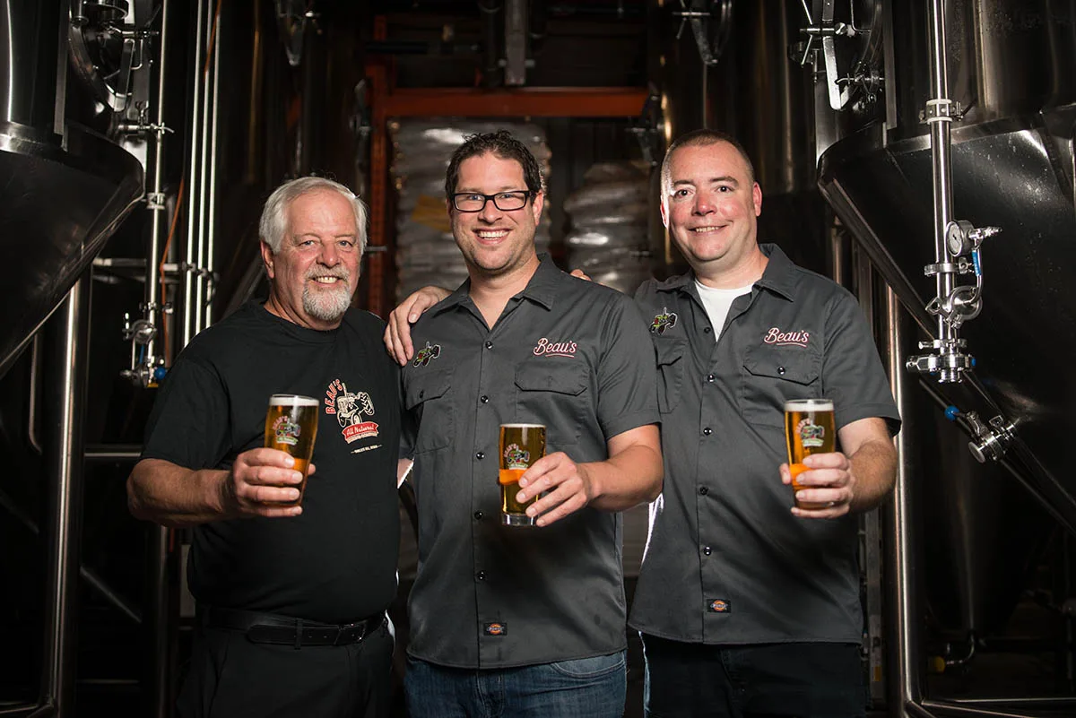 Les bières de Beau’s au Québec