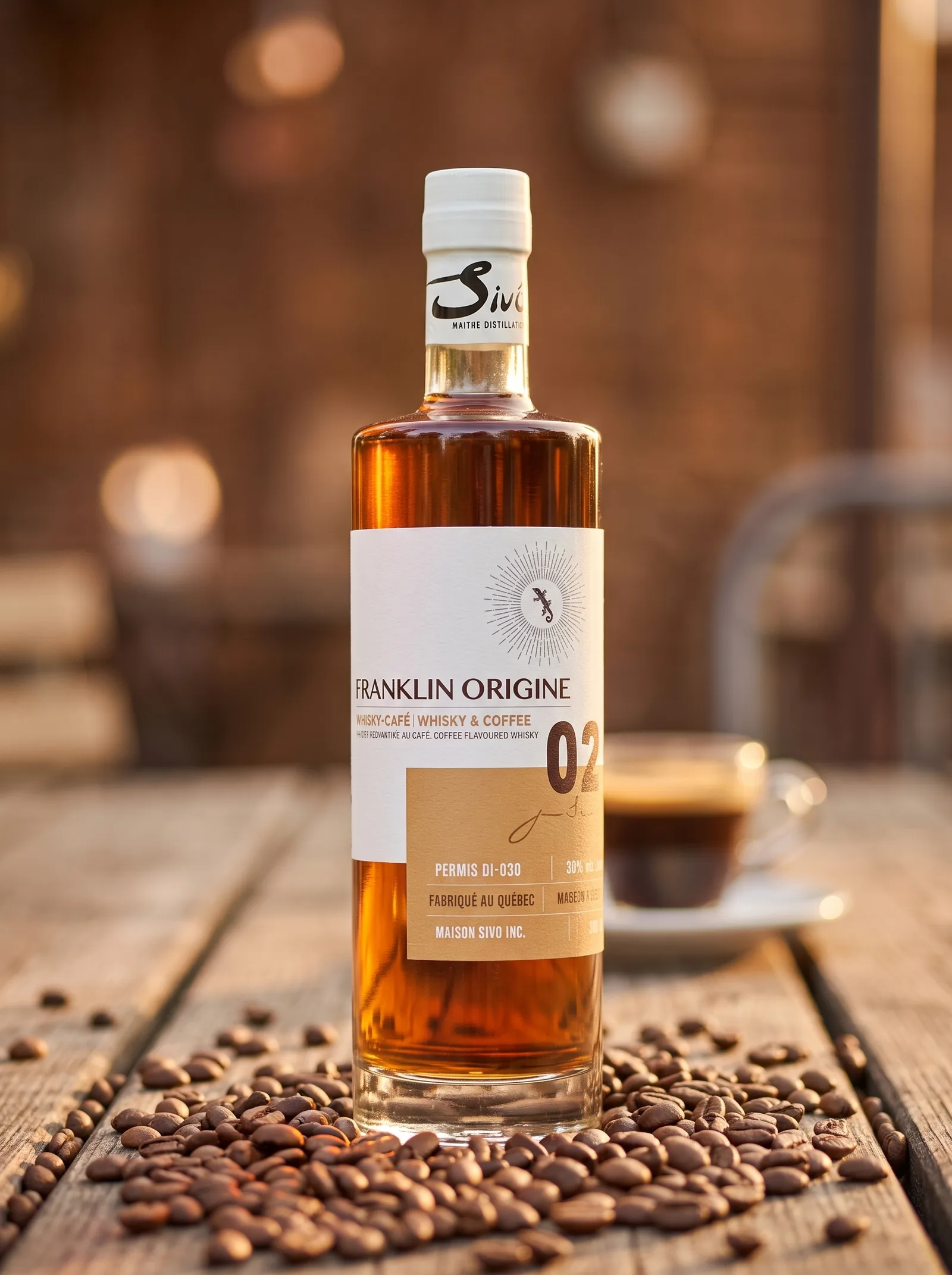 Franklin Origine - Liqueur Café.