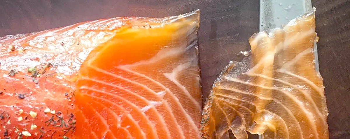 Saumon fûmé au BBQ