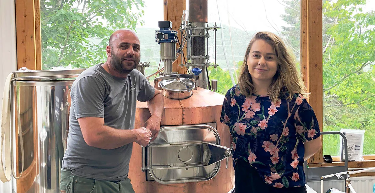 Distillerie de petit lait, une première nord-américaine