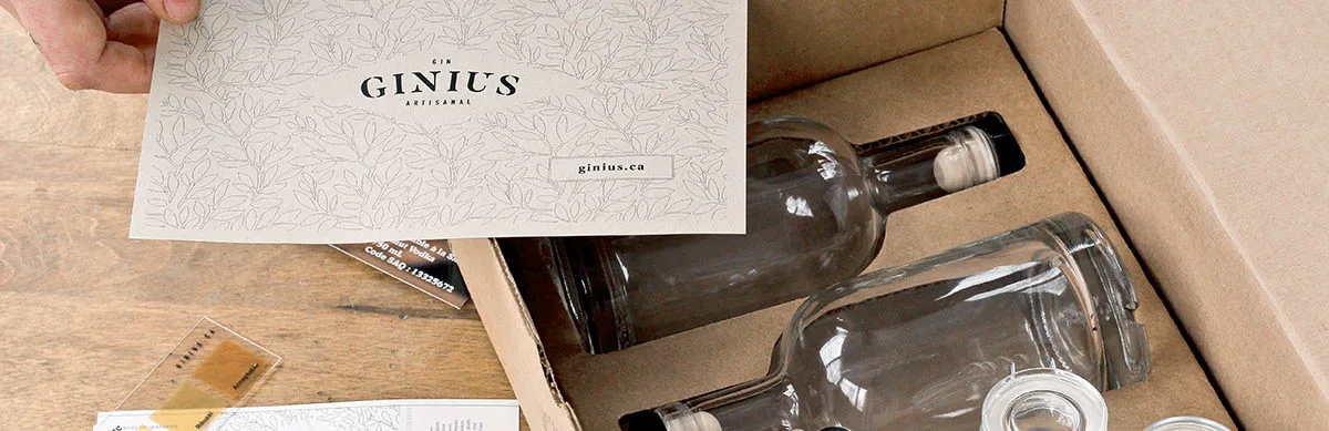 Ginius, le gin que l’on fait chez soi